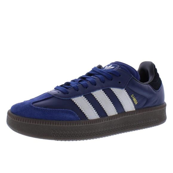 adidas Samba XLG Mens Shoes Size 12 Color: Black/Blue/Grey-Blue